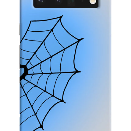 Blue Web Google Pixel 6 Pro Hard Case Back Cover by Casekaro