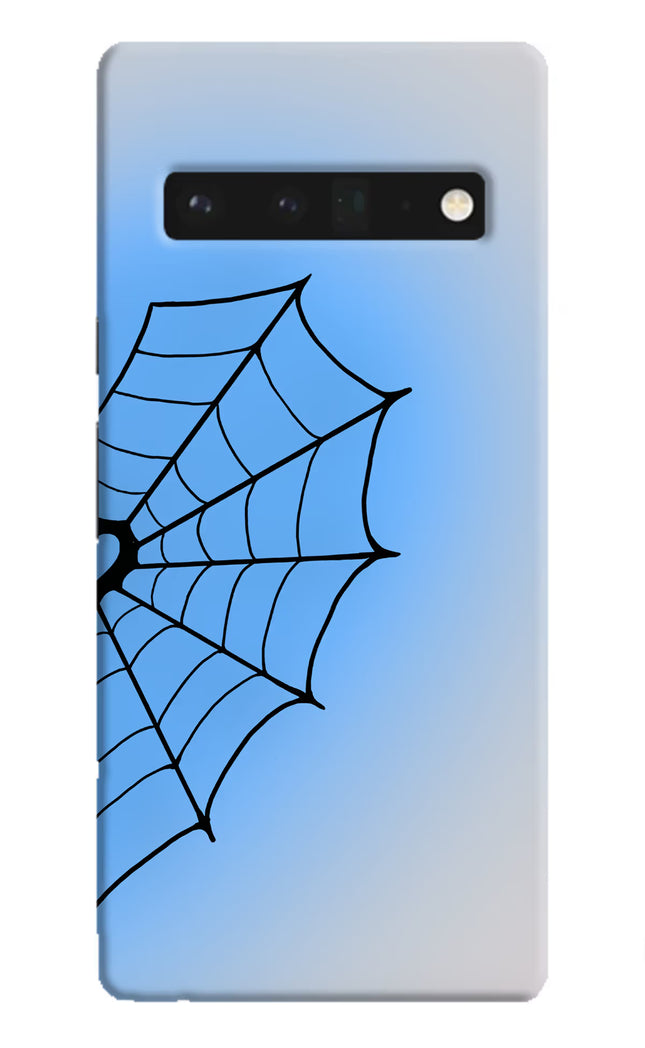 Blue Web Google Pixel 6 Pro Hard Case Back Cover by Casekaro