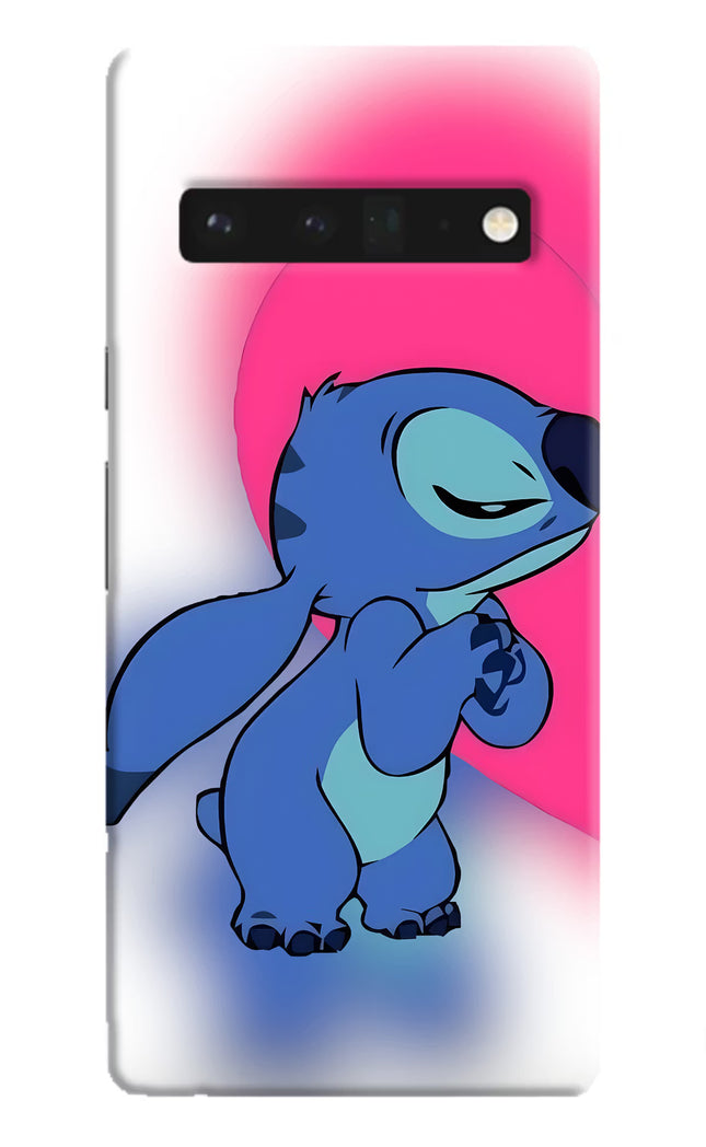 Stitch Hug Google Pixel 6 Pro Hard Case Back Cover by Casekaro