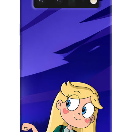 Star Glow Google Pixel 6 Pro Hard Case Back Cover by Casekaro