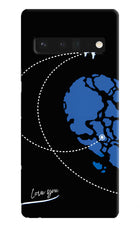 Love Orbit Google Pixel 6 Pro Hard Case Back Cover by Casekaro