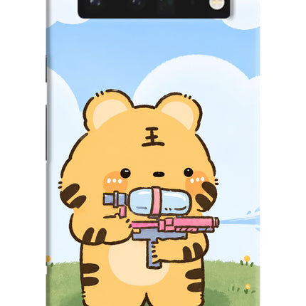 Tiger Treat Google Pixel 6 Pro Hard Case Back Cover by Casekaro