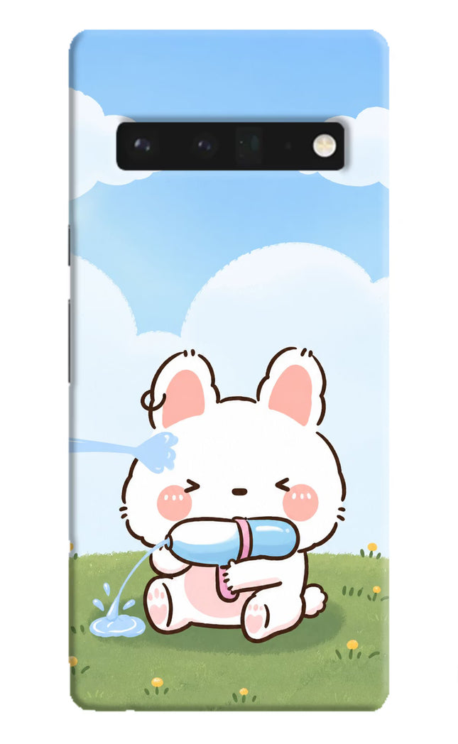 Bunny Treat Google Pixel 6 Pro Hard Case Back Cover by Casekaro