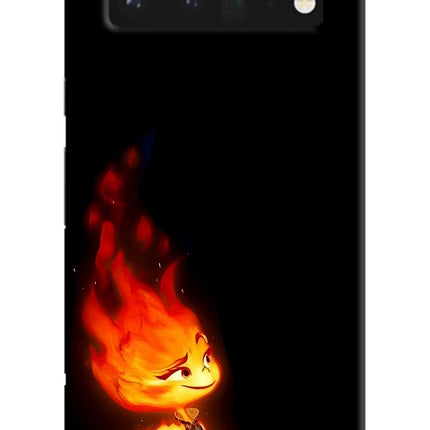 Ember Flame Google Pixel 6 Pro Hard Case Back Cover by Casekaro