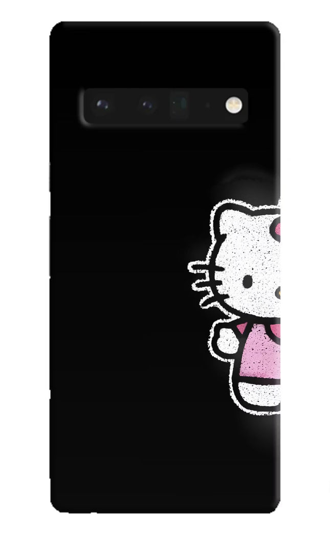 Kitty Charm Google Pixel 6 Pro Hard Case Back Cover by Casekaro