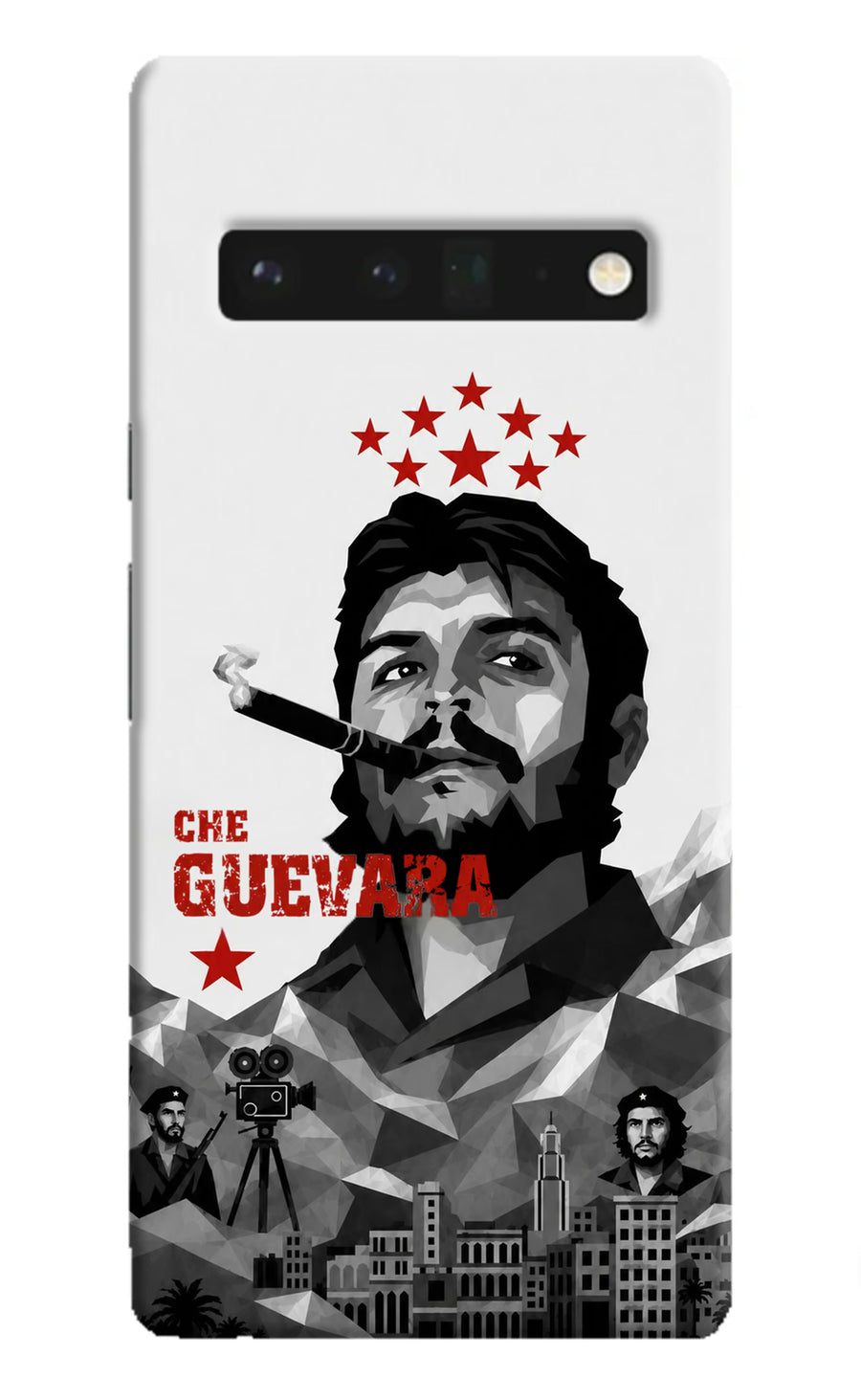 Che Guevara Iconic Google Pixel 6 Pro Back Cover, Hard case