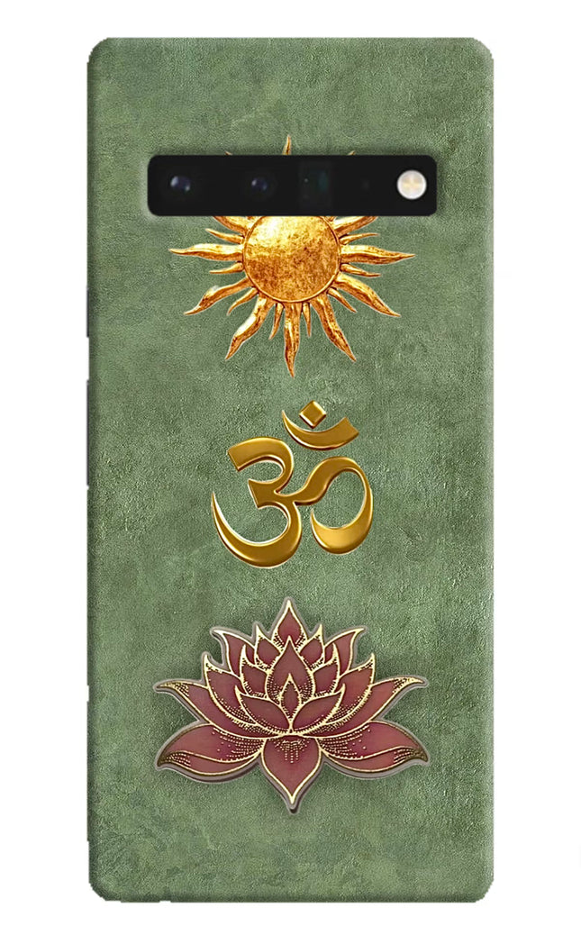Om & Lotus Google Pixel 6 Pro Back Cover