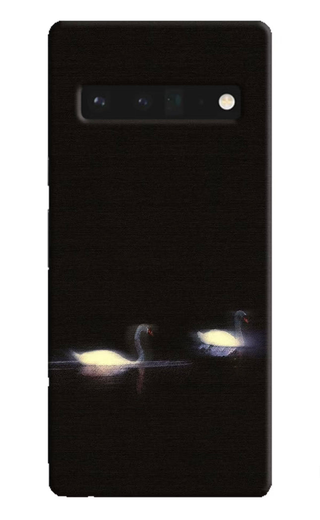 Silent Swans Google Pixel 6 Pro Hard Case Back Cover by Casekaro