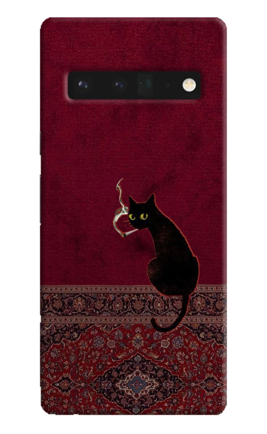 Midnight Cat Google Pixel 6 Pro Back Cover, Hard case