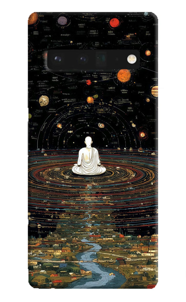 Space Monk Google Pixel 6 Pro Hard Case Back Cover by Casekaro