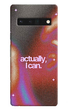 Pink Aura Google Pixel 6 Pro Back Cover