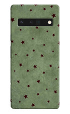 Green Stars Google Pixel 6 Pro Back Cover