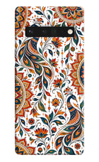 White Mayura Google Pixel 6 Pro Hard Case Back Cover by Casekaro