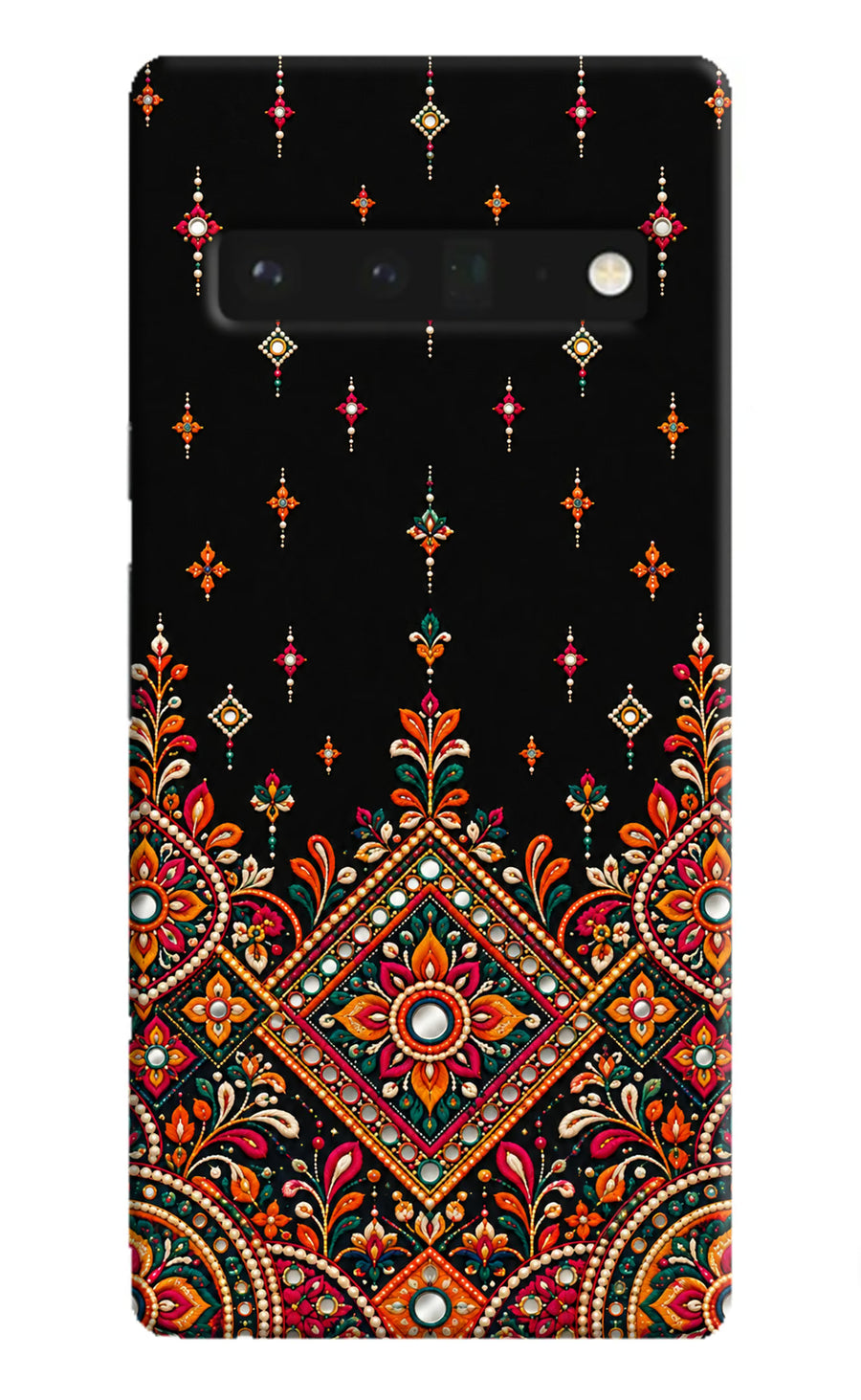 Noir Mehfil Google Pixel 6 Pro Back Cover, Hard case