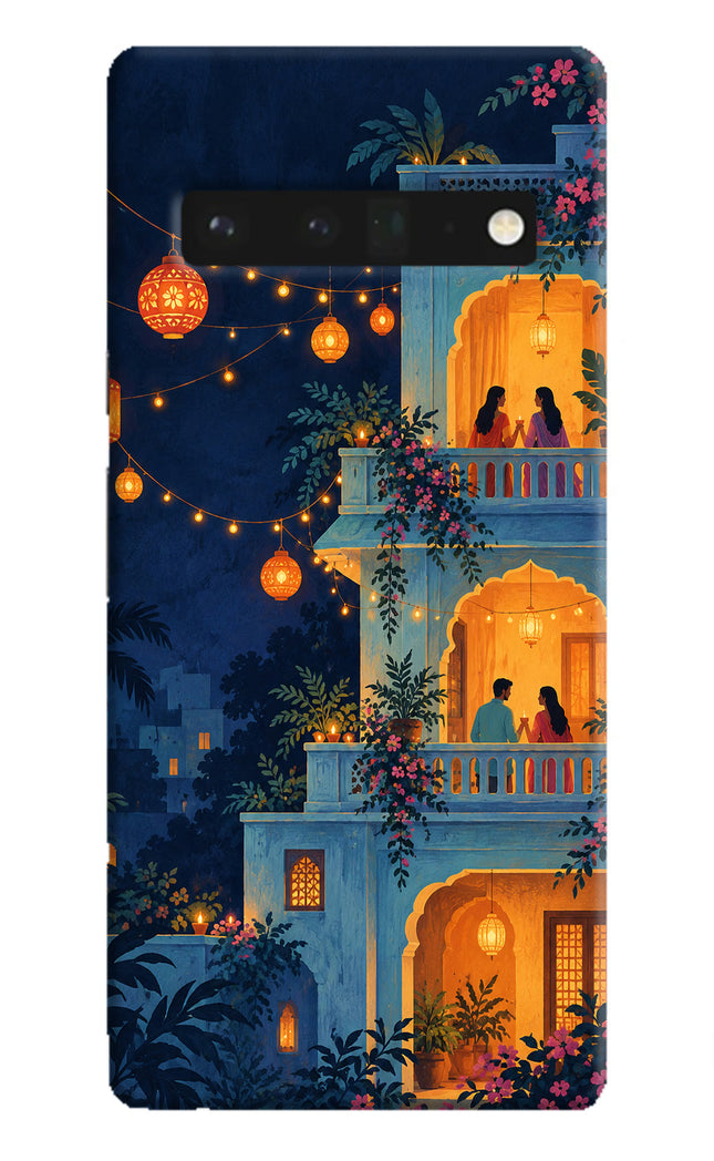 Balcony Glow Google Pixel 6 Pro Hard Case Back Cover by Casekaro