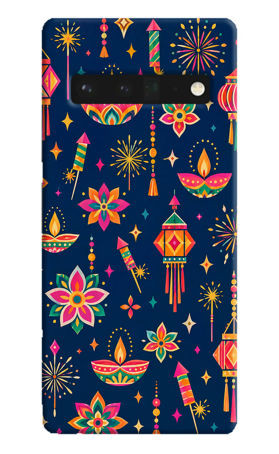 Festive Pop Google Pixel 6 Pro Back Cover, Hard case