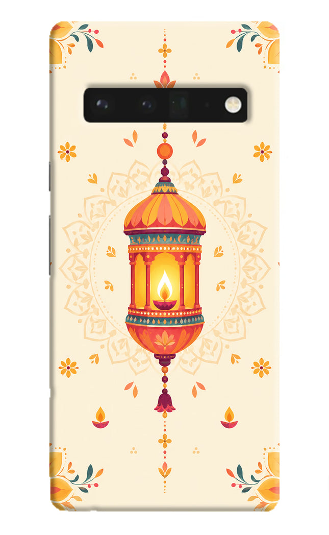 Golden Lantern Google Pixel 6 Pro Hard Case Back Cover by Casekaro
