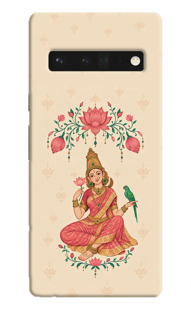 Goddess Lakshmi Google Pixel 6 Pro Hard Case Back Cover by Casekaro
