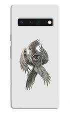 Accurate Angel Google Pixel 6 Pro Hard Case Back Cover by Casekaro