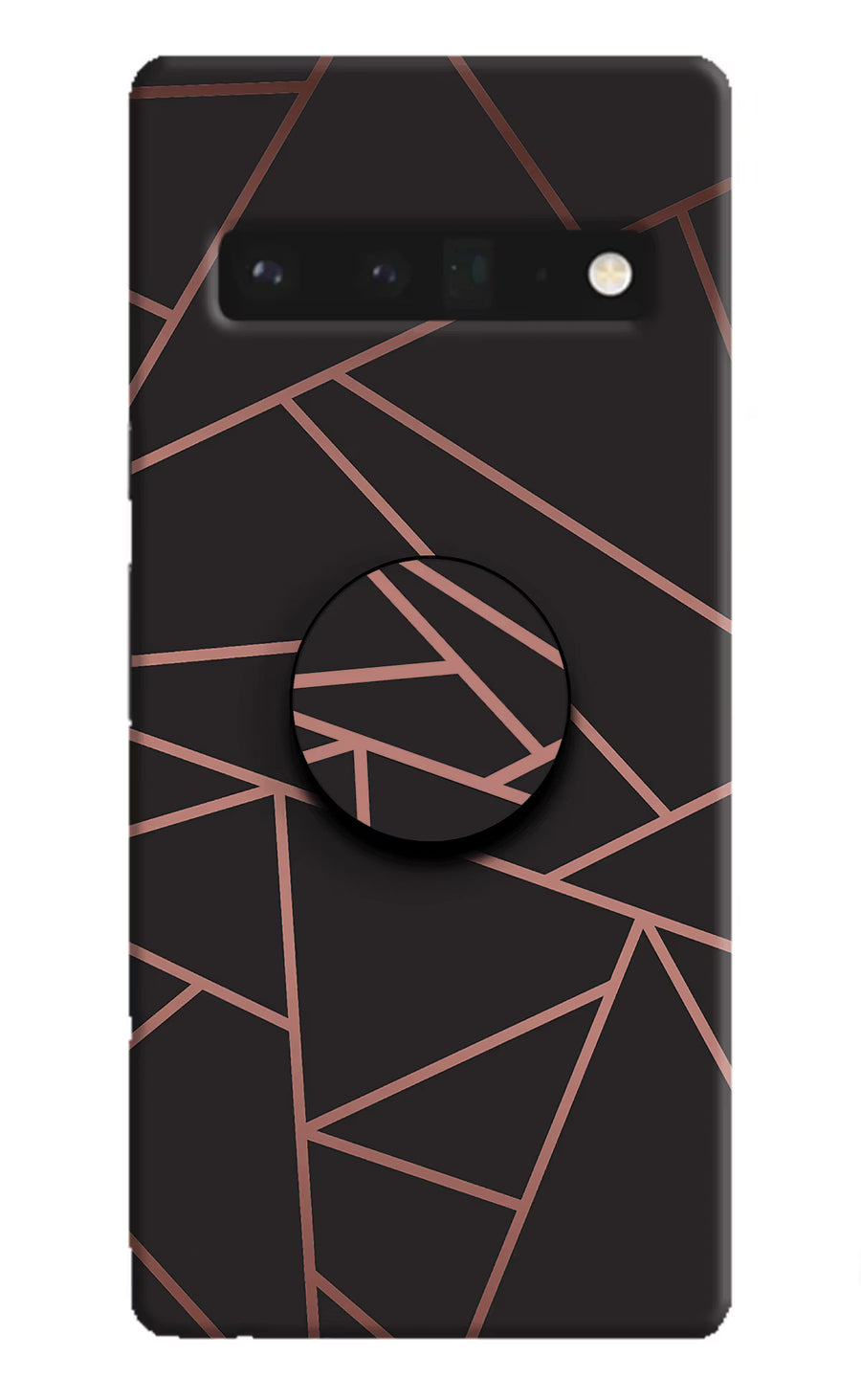 Geometric Pattern Google Pixel 6 Pro Pop Case, Hard case