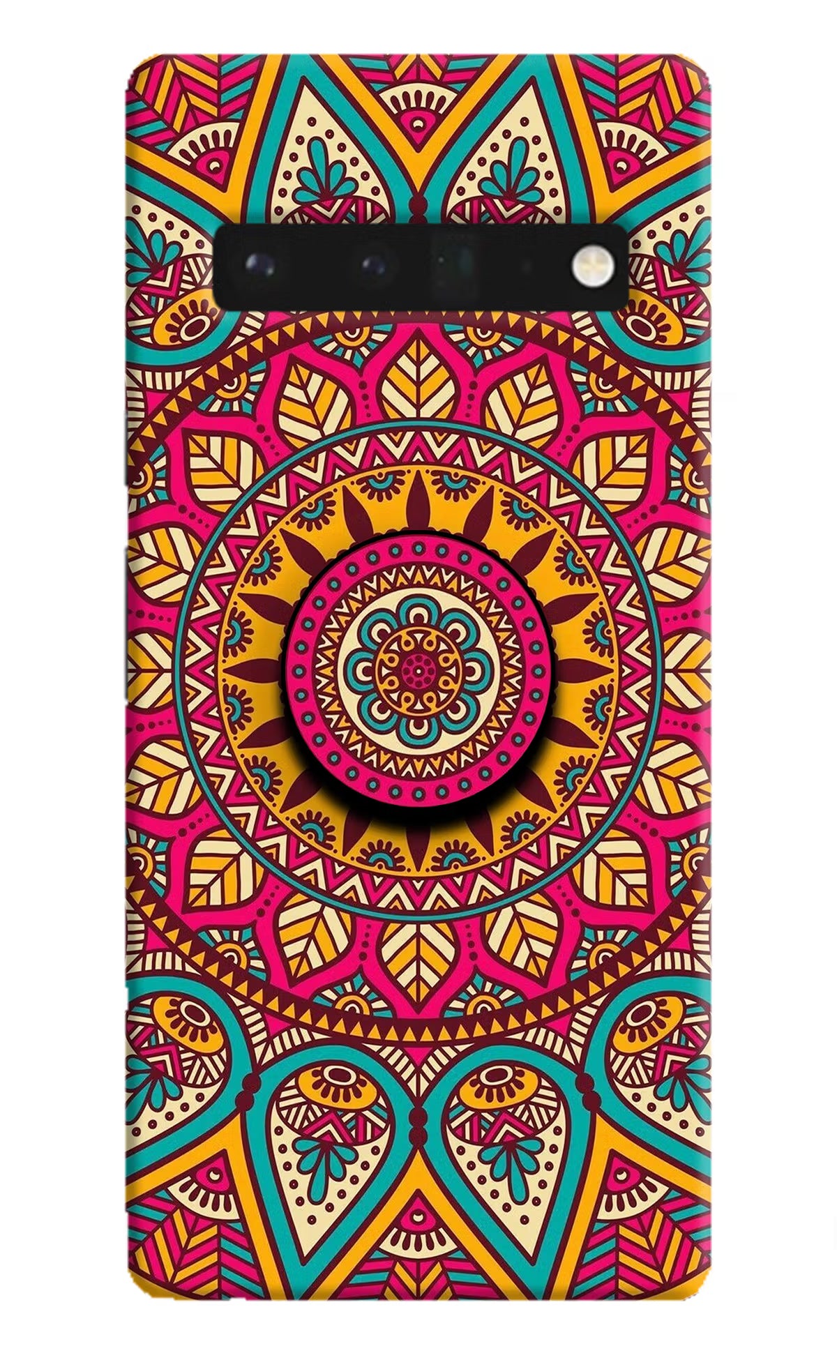 Mandala Google Pixel 6 Pro Pop Case by Casekaro