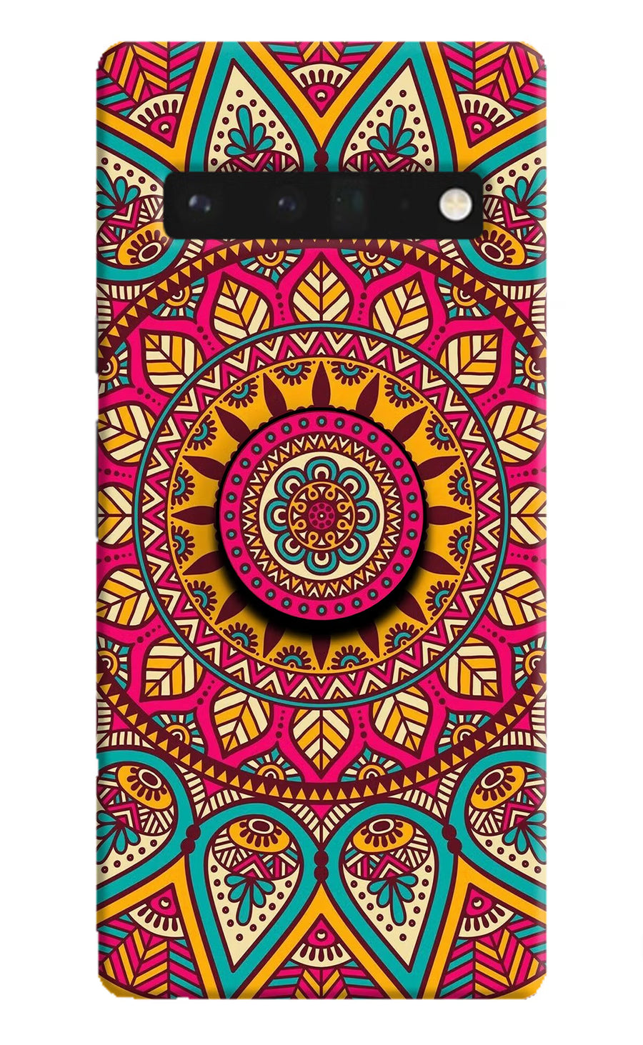 Mandala Google Pixel 6 Pro Pop Case, Hard case