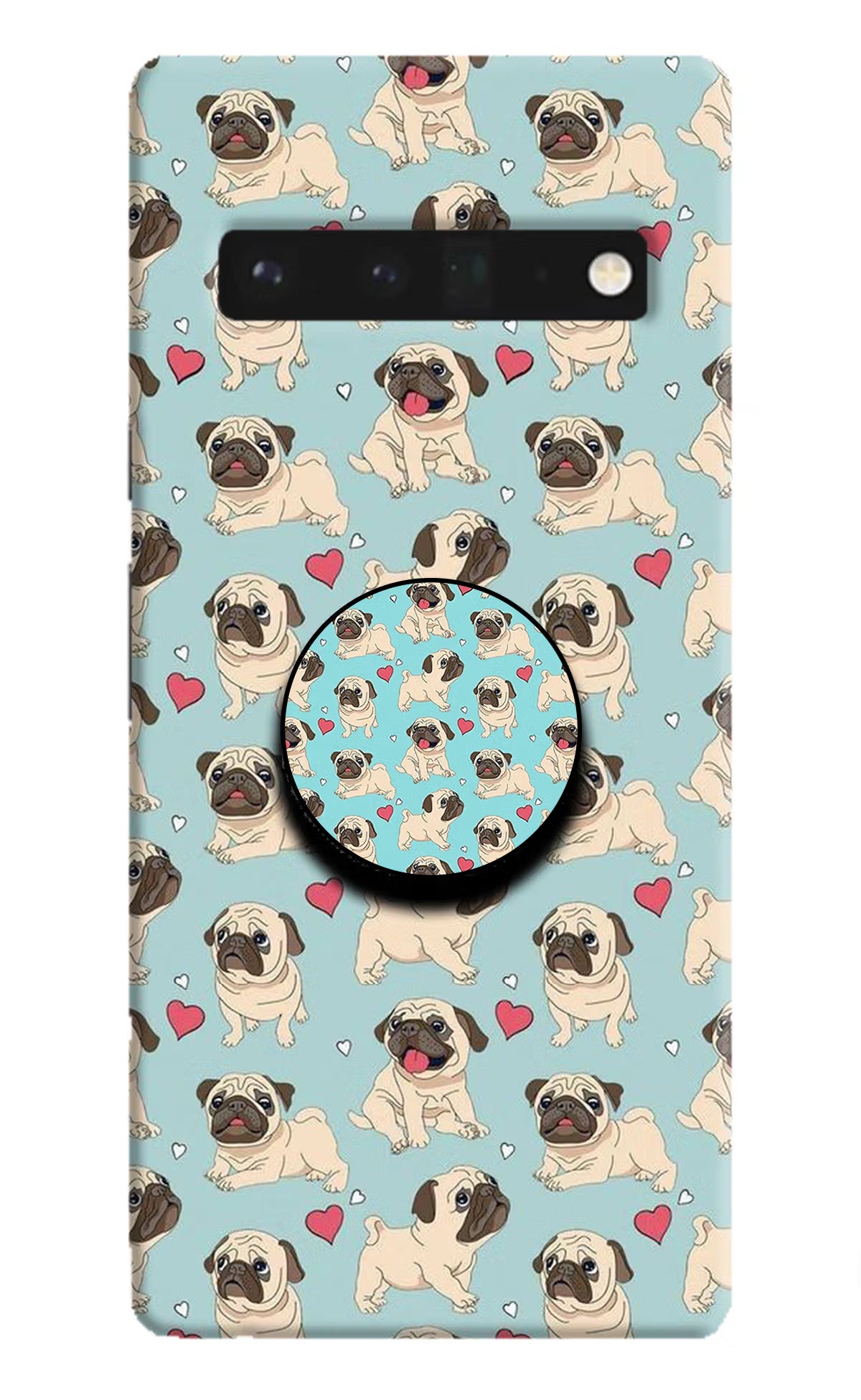 Pug Dog Google Pixel 6 Pro Pop Case by Casekaro