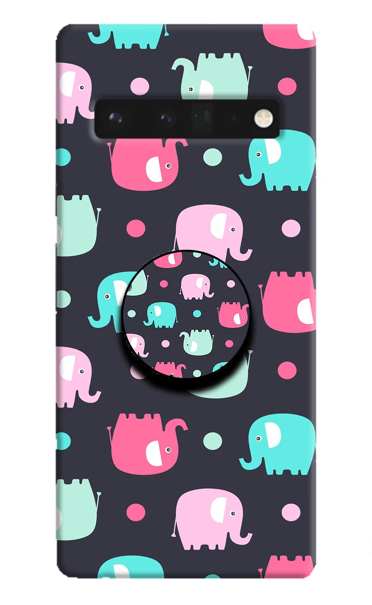 Baby Elephants Google Pixel 6 Pro Pop Case by Casekaro