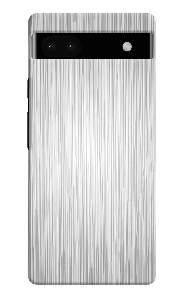 Wooden Grey Texture Google Pixel 6A Hard Case Back Cover by Casekaro