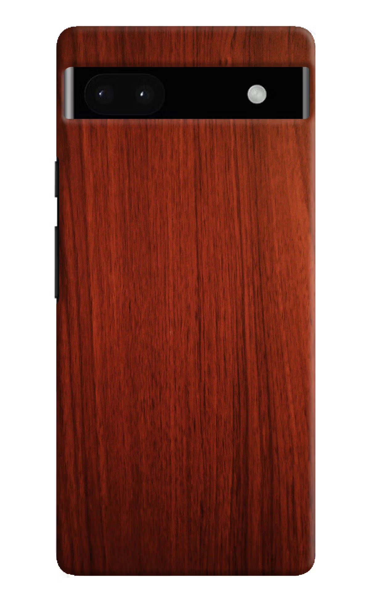 Wooden Plain Pattern Google Pixel 6A Hard Case Back Cover by Casekaro