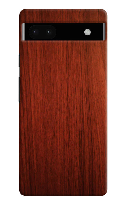 Wooden Plain Pattern Google Pixel 6A Hard Case Back Cover by Casekaro