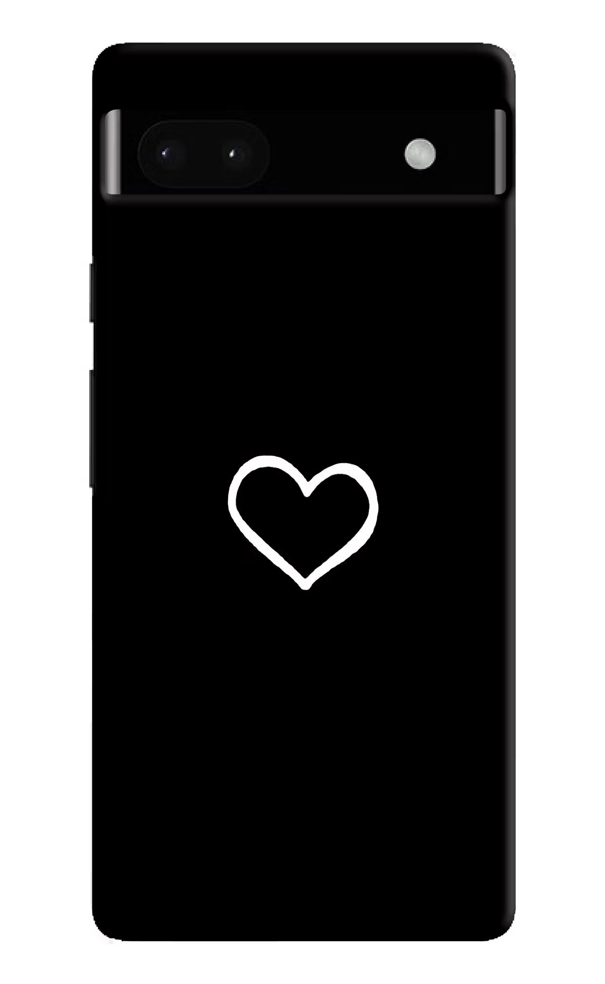 Heart Google Pixel 6A Hard Case Back Cover by Casekaro