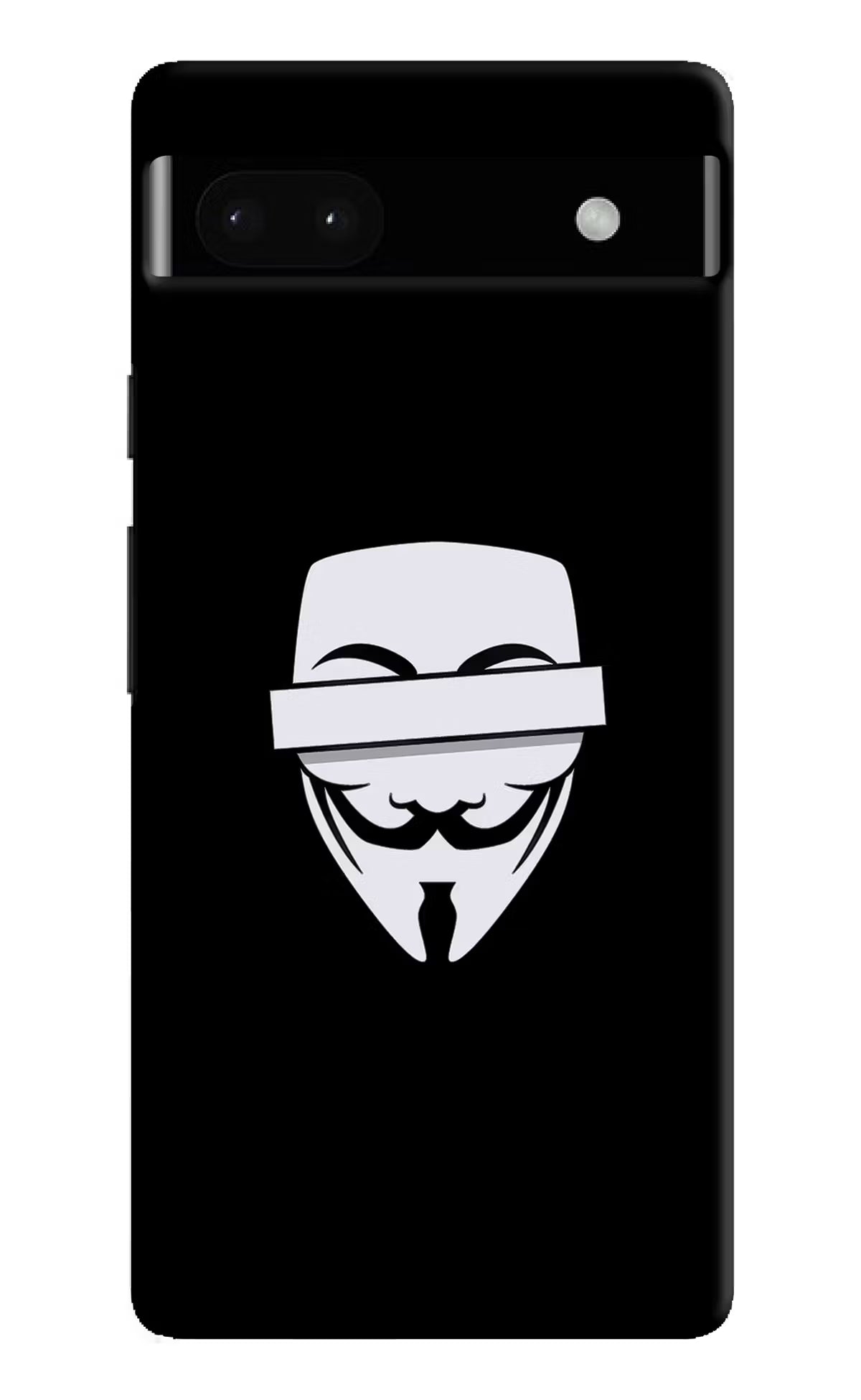 Anonymous Face Google Pixel 6A Hard Case Back Cover by Casekaro