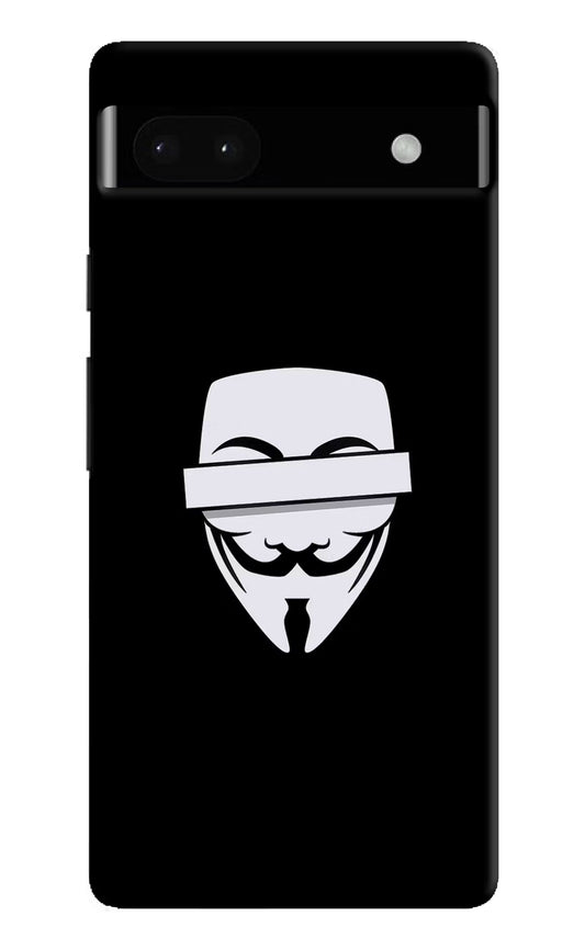 Anonymous Face Google Pixel 6A Hard Case Back Cover by Casekaro
