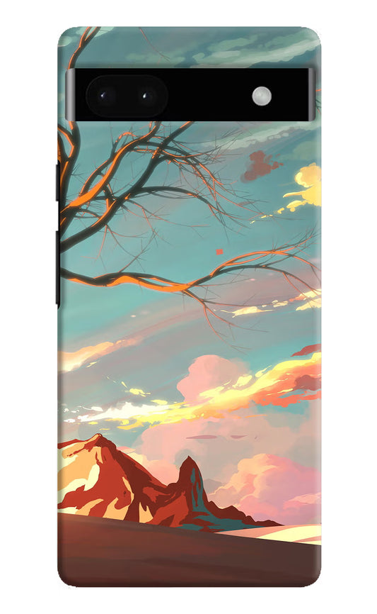 Scenery Google Pixel 6A Hard Case Back Cover by Casekaro