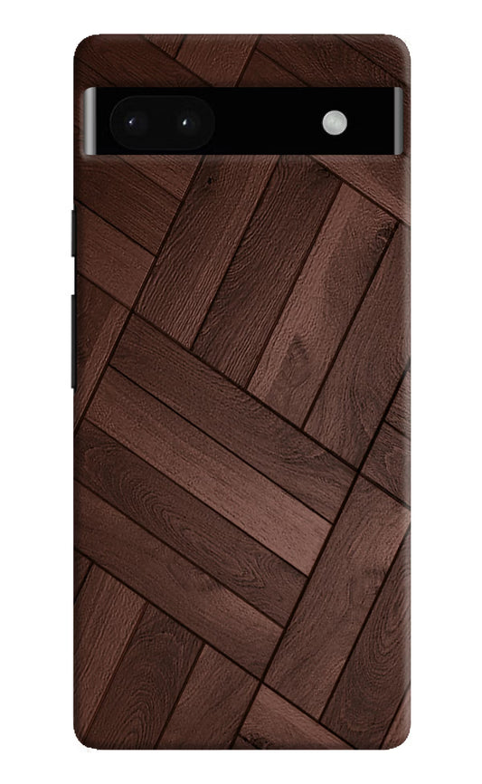 Wooden Texture Design Google Pixel 6A Hard Case Back Cover by Casekaro