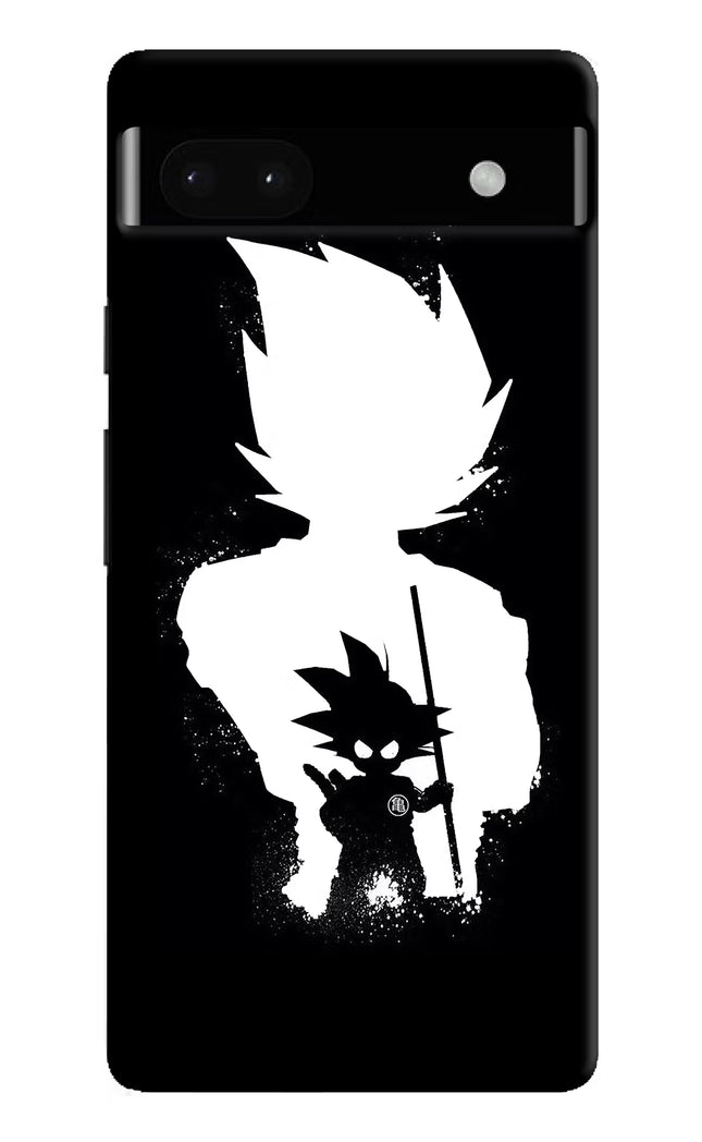 Goku Shadow Google Pixel 6A Hard Case Back Cover by Casekaro