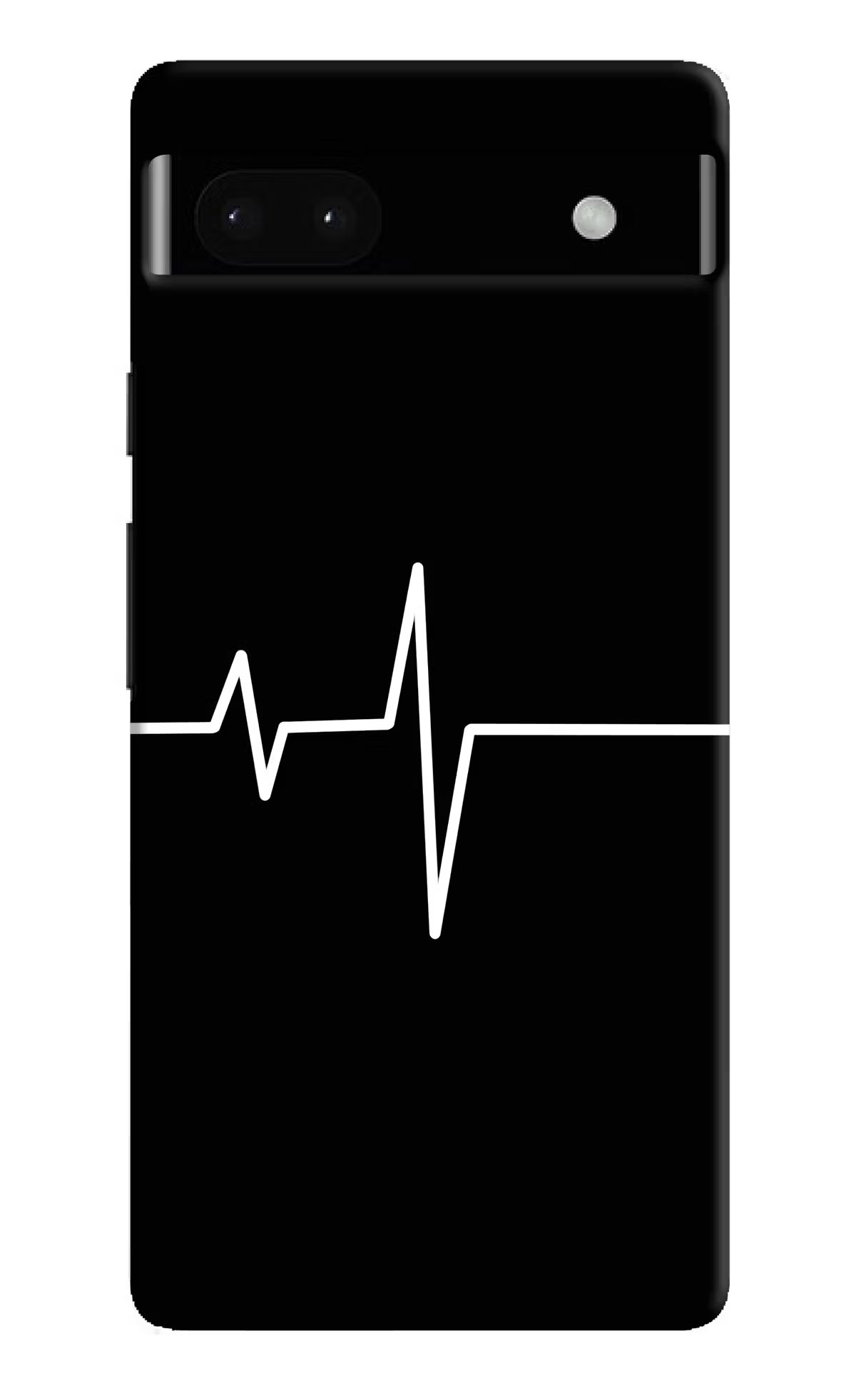 Heart Beats Google Pixel 6A Hard Case Back Cover by Casekaro