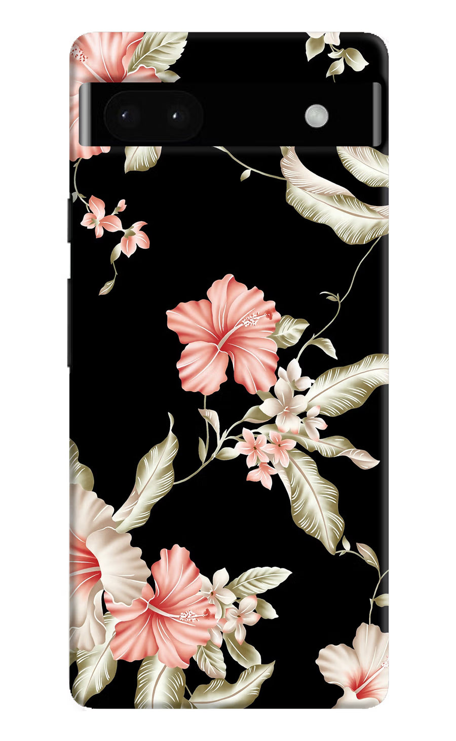 Flowers Google Pixel 6A Back Cover, Hard case