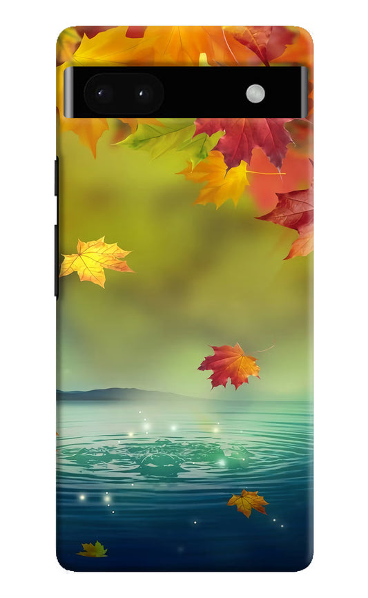 Flowers Google Pixel 6A Hard Case Back Cover by Casekaro