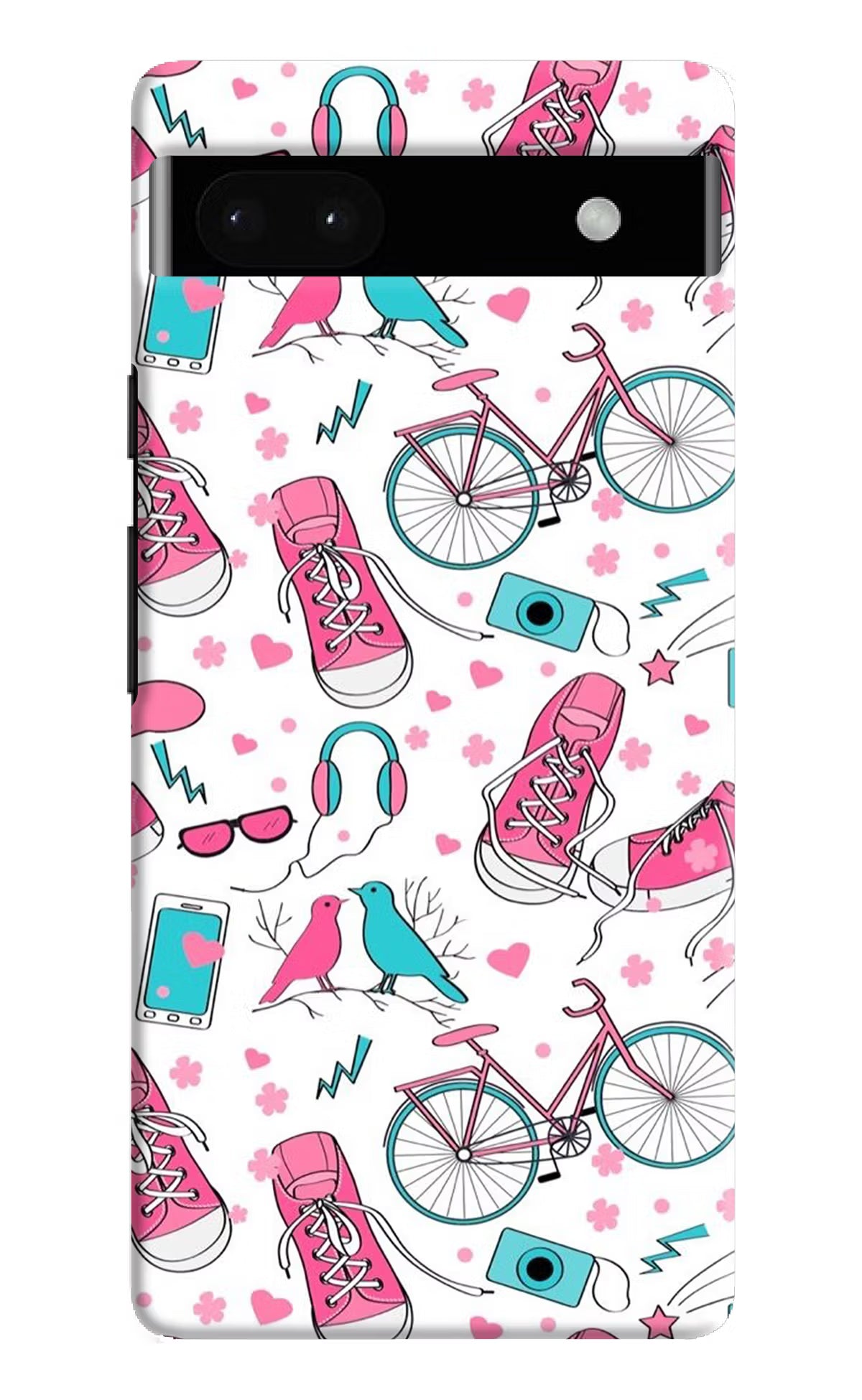 Artwork Google Pixel 6A Hard Case Back Cover by Casekaro