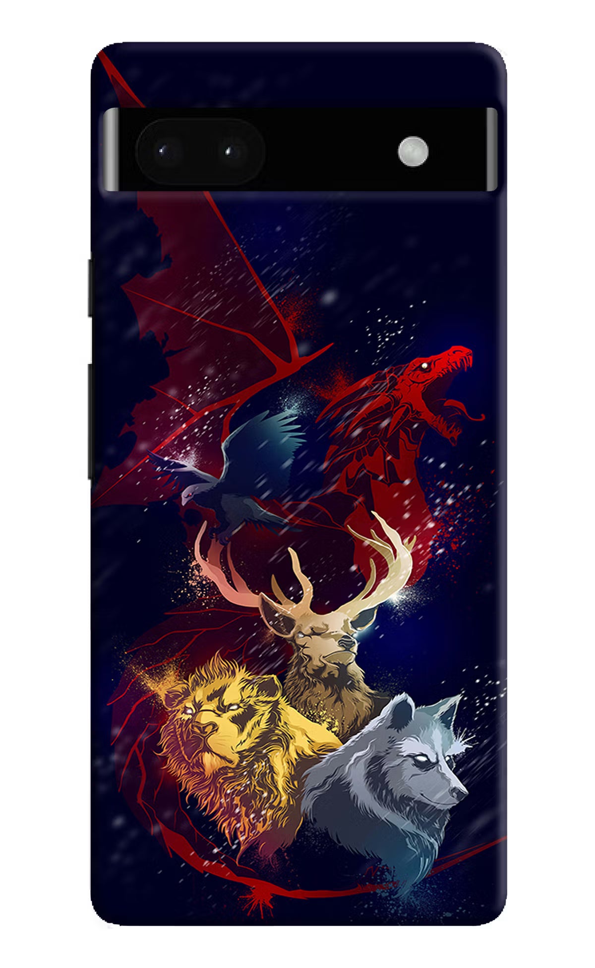 Game Of Thrones Google Pixel 6A Hard Case Back Cover by Casekaro