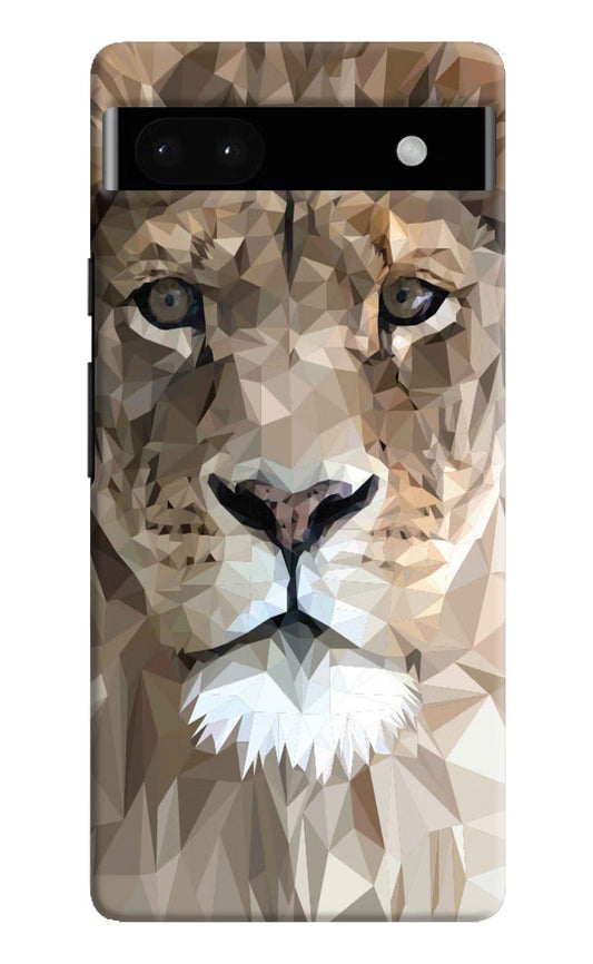 Lion Art Google Pixel 6A Hard Case Back Cover by Casekaro