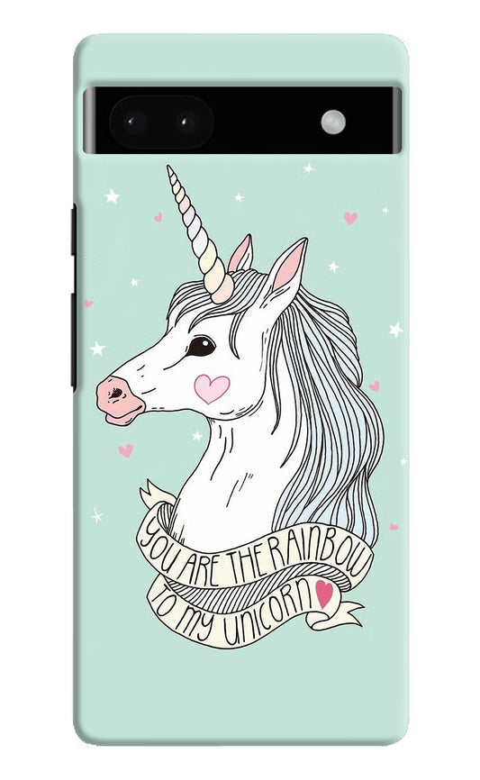 Unicorn Wallpaper Google Pixel 6A Hard Case Back Cover by Casekaro
