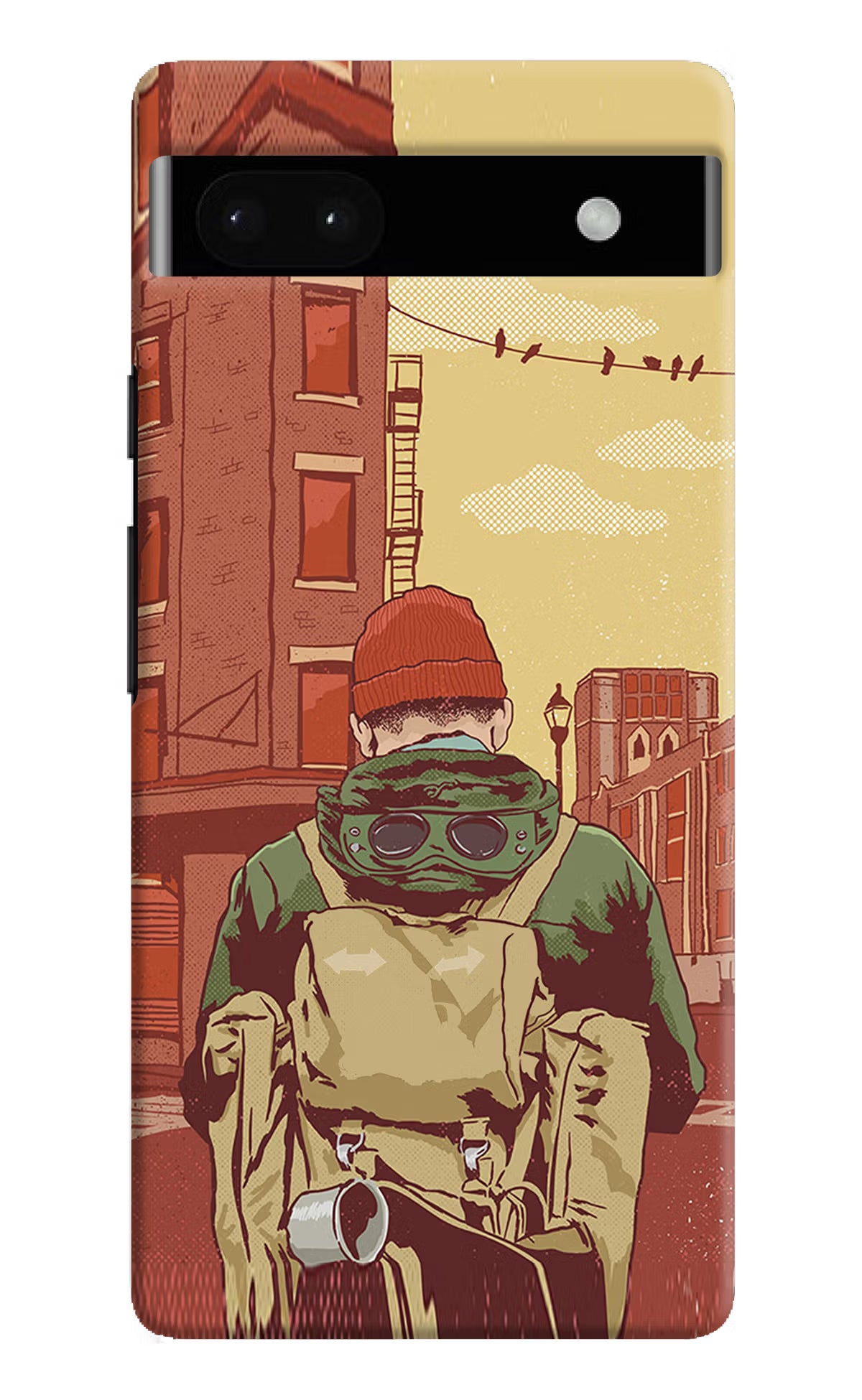 Adventurous Google Pixel 6A Hard Case Back Cover by Casekaro