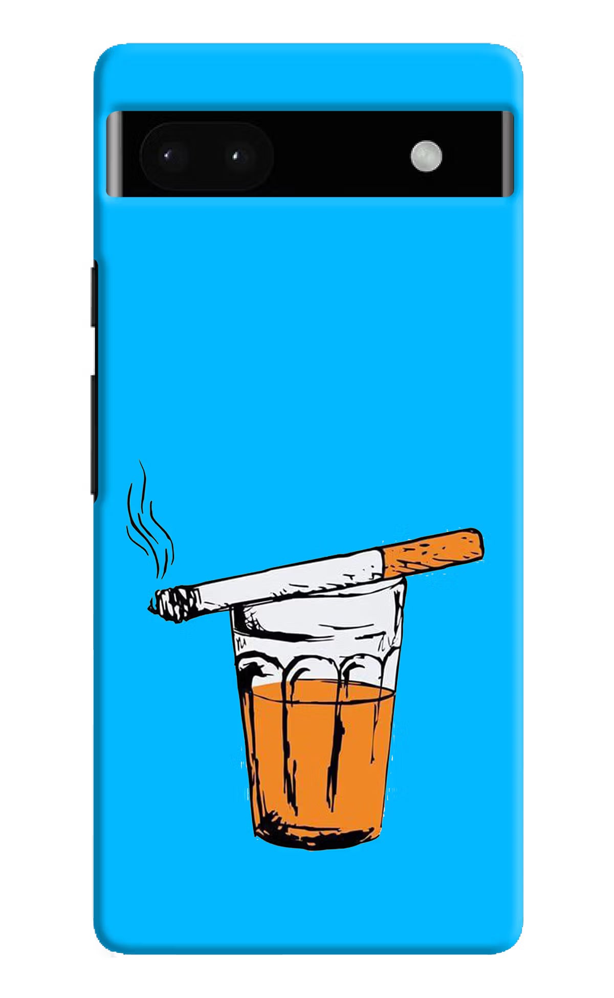 Chai Sutta Google Pixel 6A Hard Case Back Cover by Casekaro