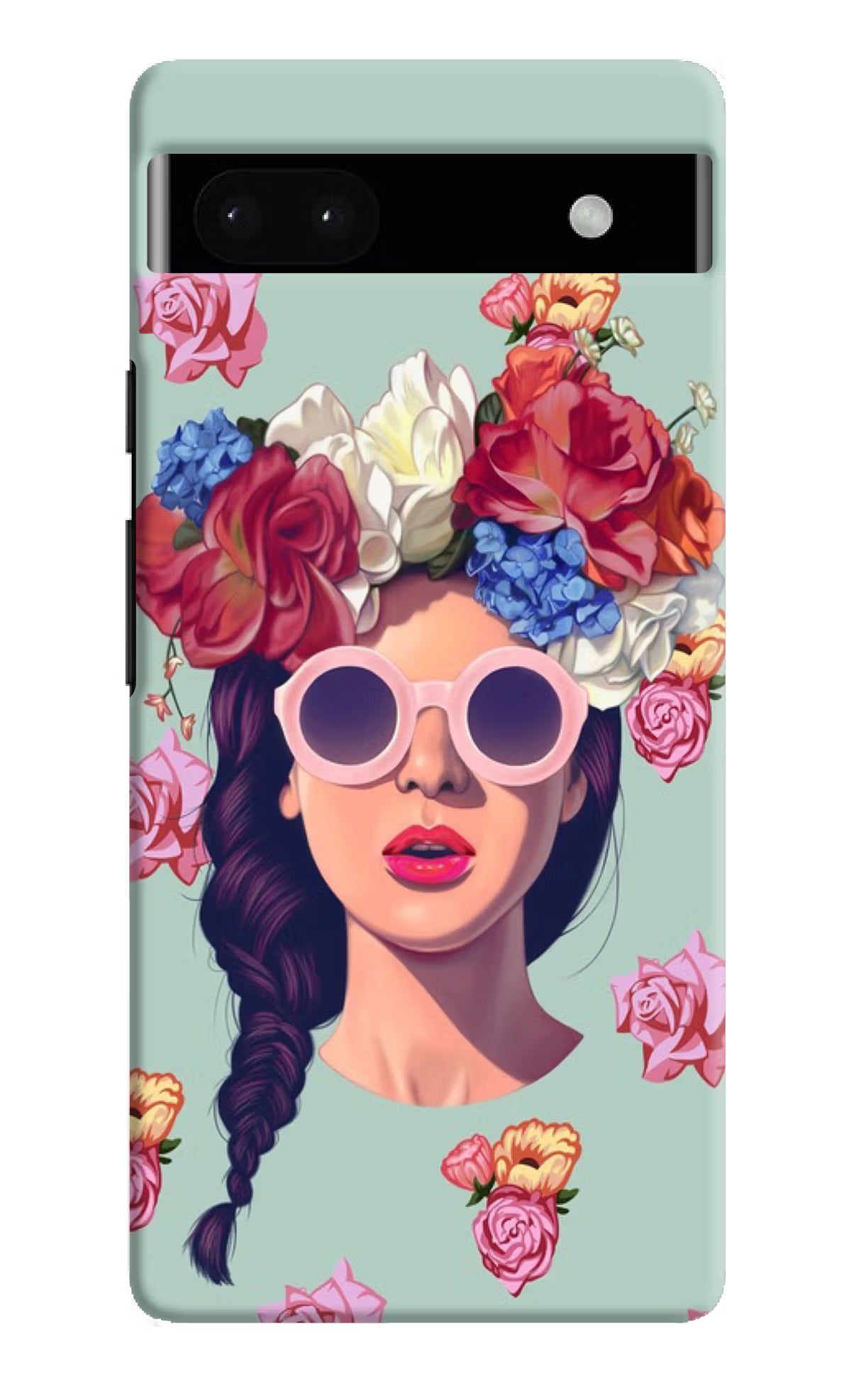 Pretty Girl Google Pixel 6A Hard Case Back Cover by Casekaro