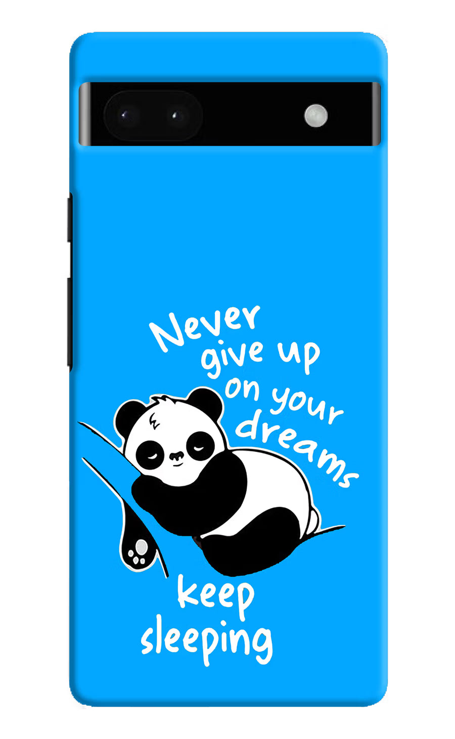 Keep Sleeping Google Pixel 6A Back Cover, Hard case