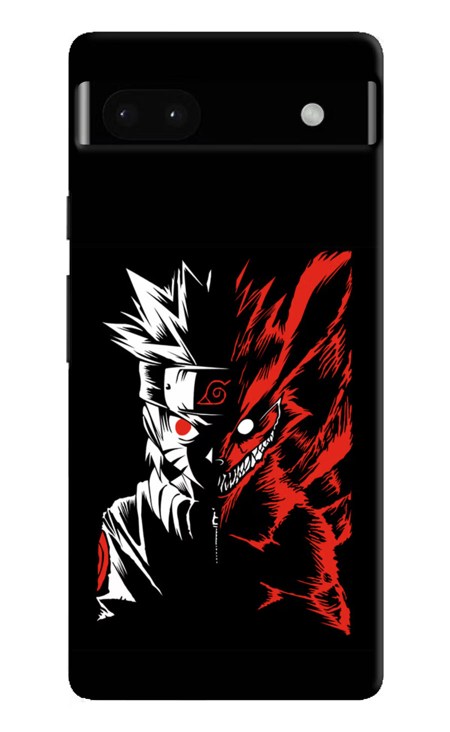 Naruto Two Face Google Pixel 6A Back Cover, Hard case