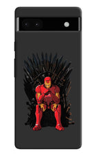 Ironman Throne Google Pixel 6A Hard Case Back Cover by Casekaro